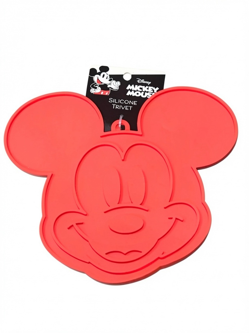 Disney Mickey Mouse Red Silicone Trivet